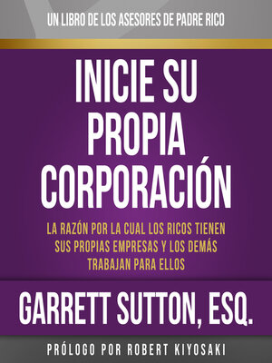 cover image of Inicie su propia corporación